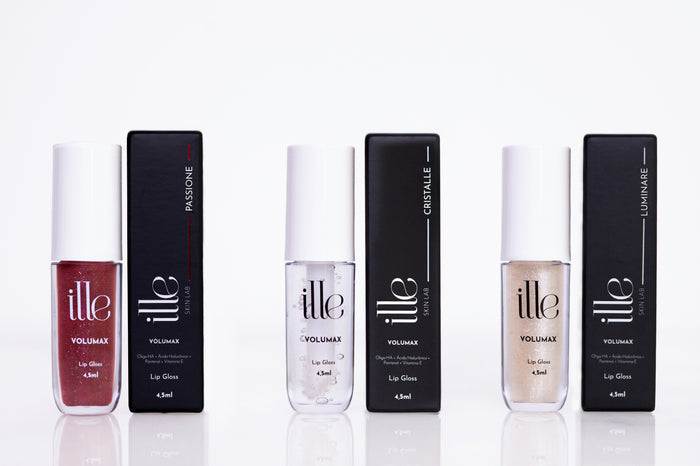Kit Volumax ILLE com os três glosses e nécessaire, foto 3