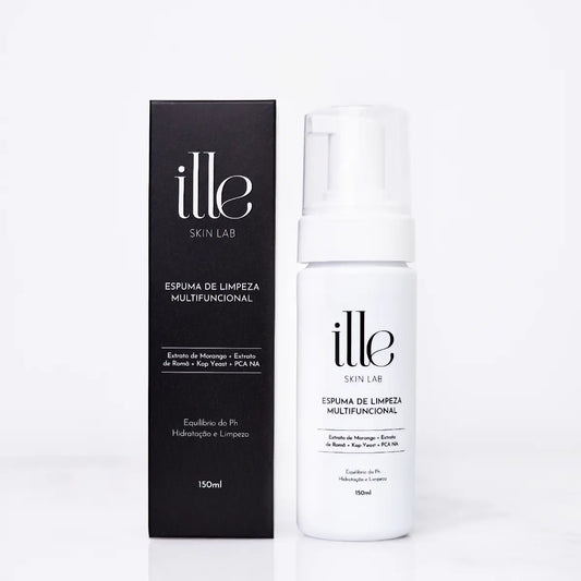 Espuma de Limpeza Multifuncional ILLE Skin Lab - 150ml