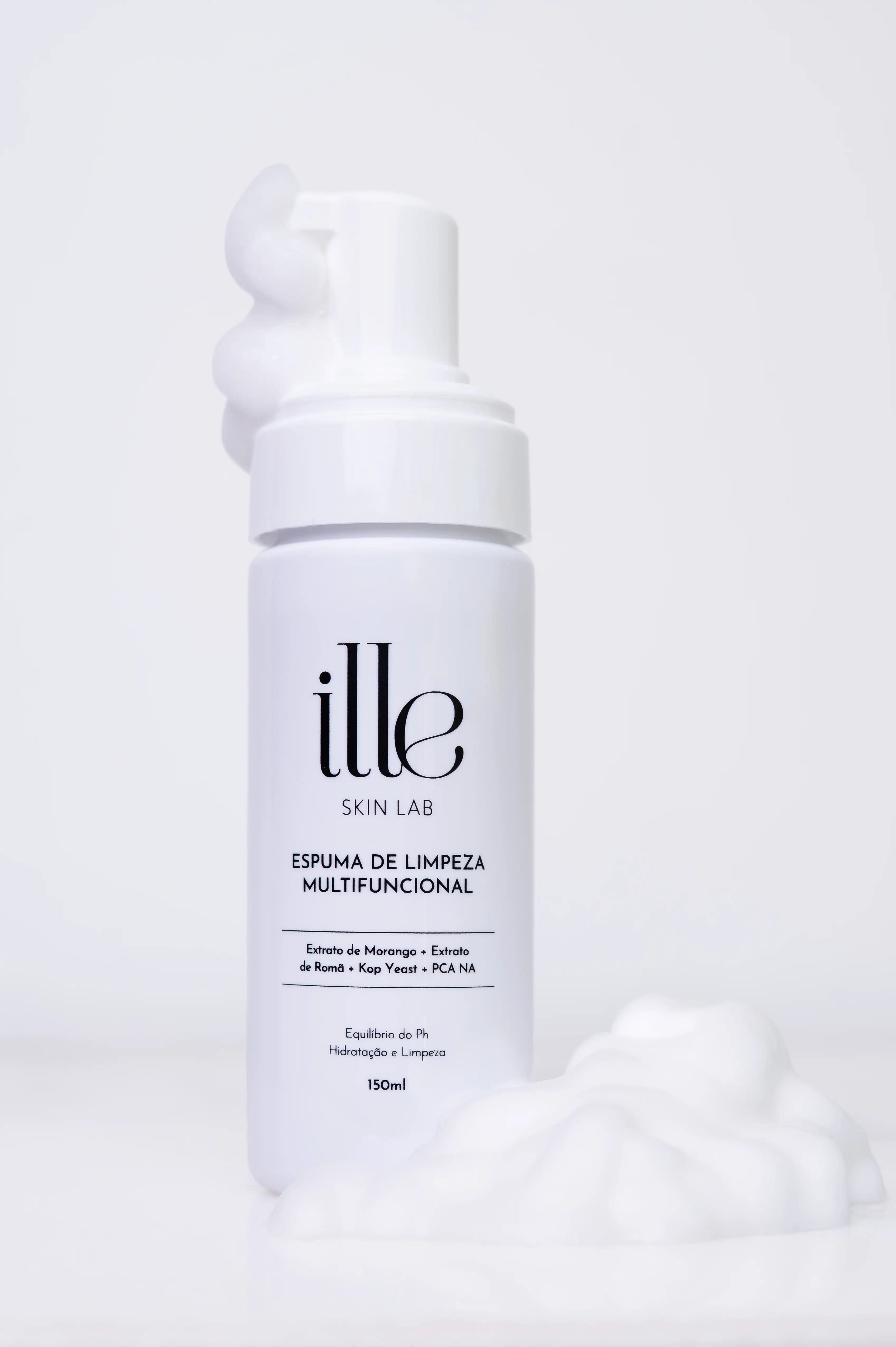 Espuma de Limpeza Multifuncional ILLE Skin Lab - 150ml