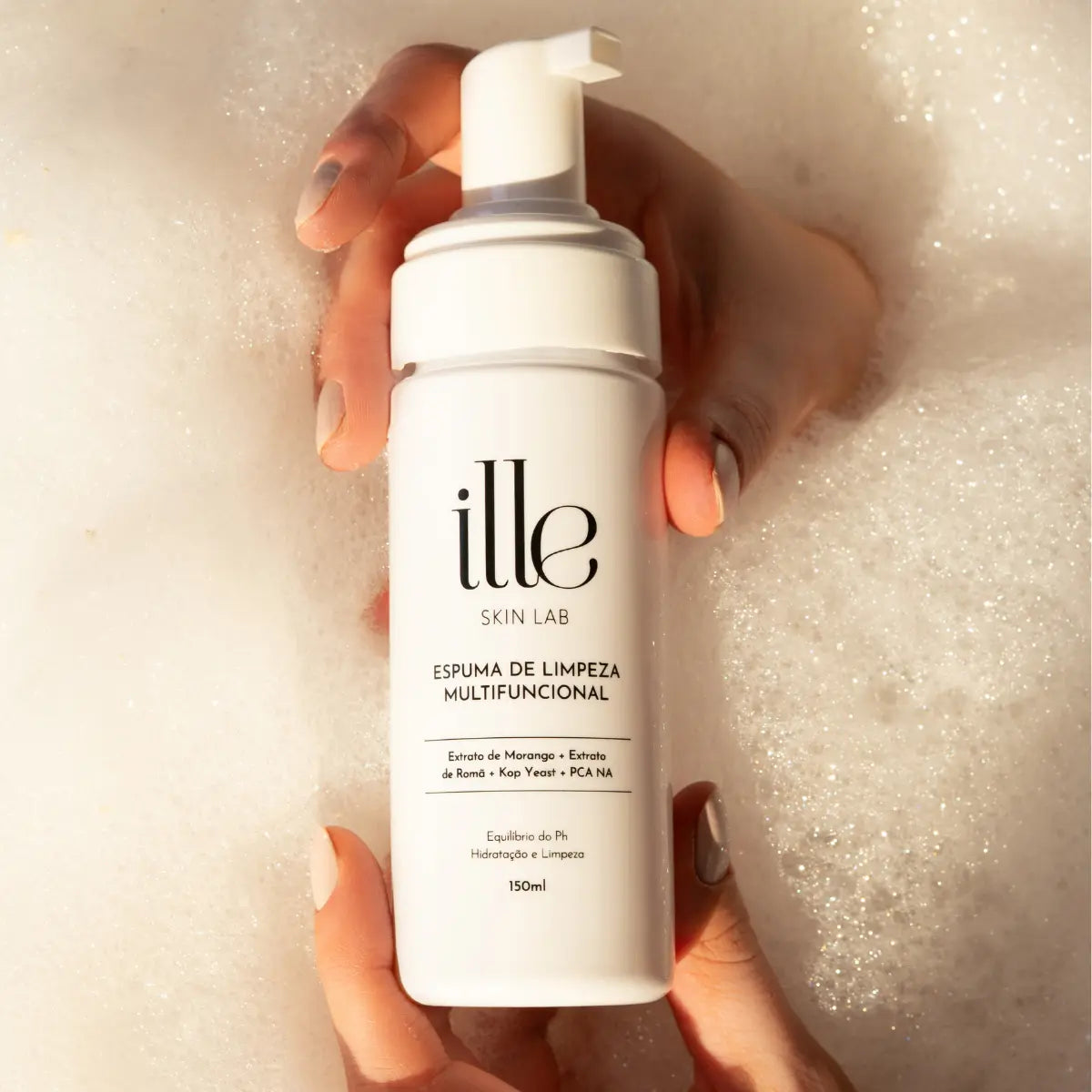 Espuma de Limpeza Multifuncional ILLE Skin Lab - 150ml