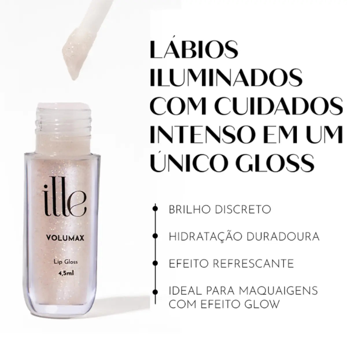 Gloss Pró-Ácido Hialurônico Luminare - Efeito Volumax 4,5ml