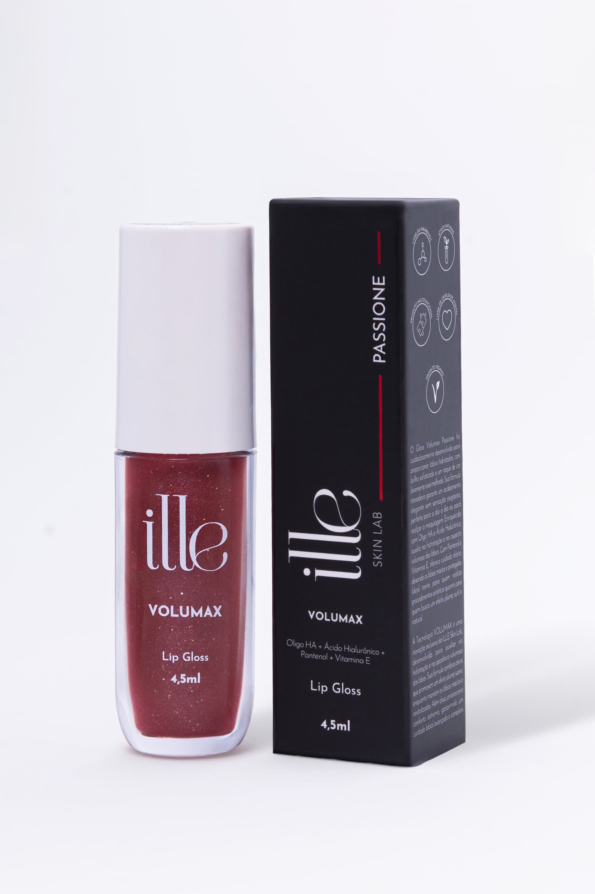 Gloss Pró-Ácido Hialurônico Passione - Efeito Volumax 4,5ml