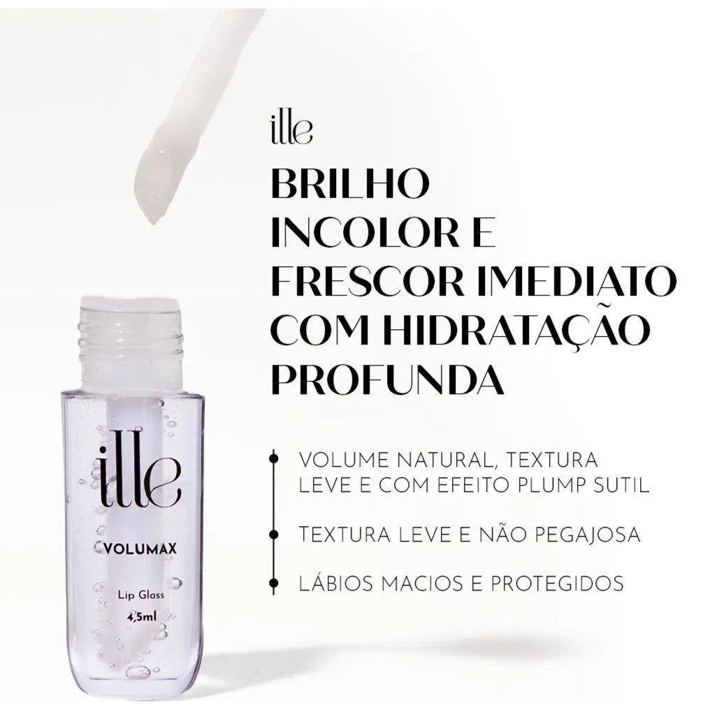 Gloss Pró-Ácido Hialurônico Cristalle - Efeito Volumax 4,5ml